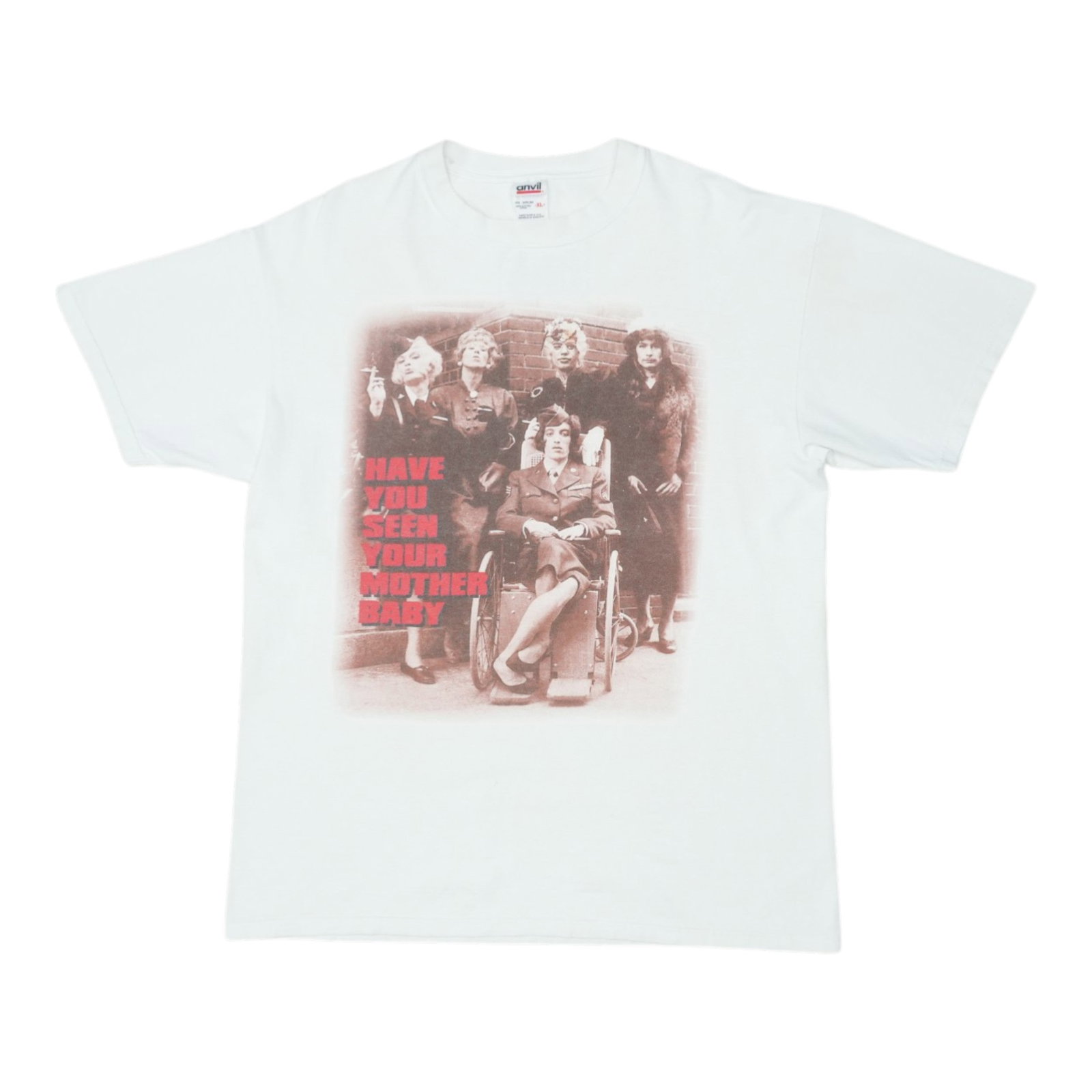 Vintage 1997 Rolling Stones White Cotton XL Shirt Have You Seen Your Mother Baby: Vintage 1997 Rolling Stones White Cotton XL Shirt Have You Seen Your Mother Baby This is an original vintage 1997 Rolling Stones "Have You Seen Your Mother Baby" shirt. It features front and back grap