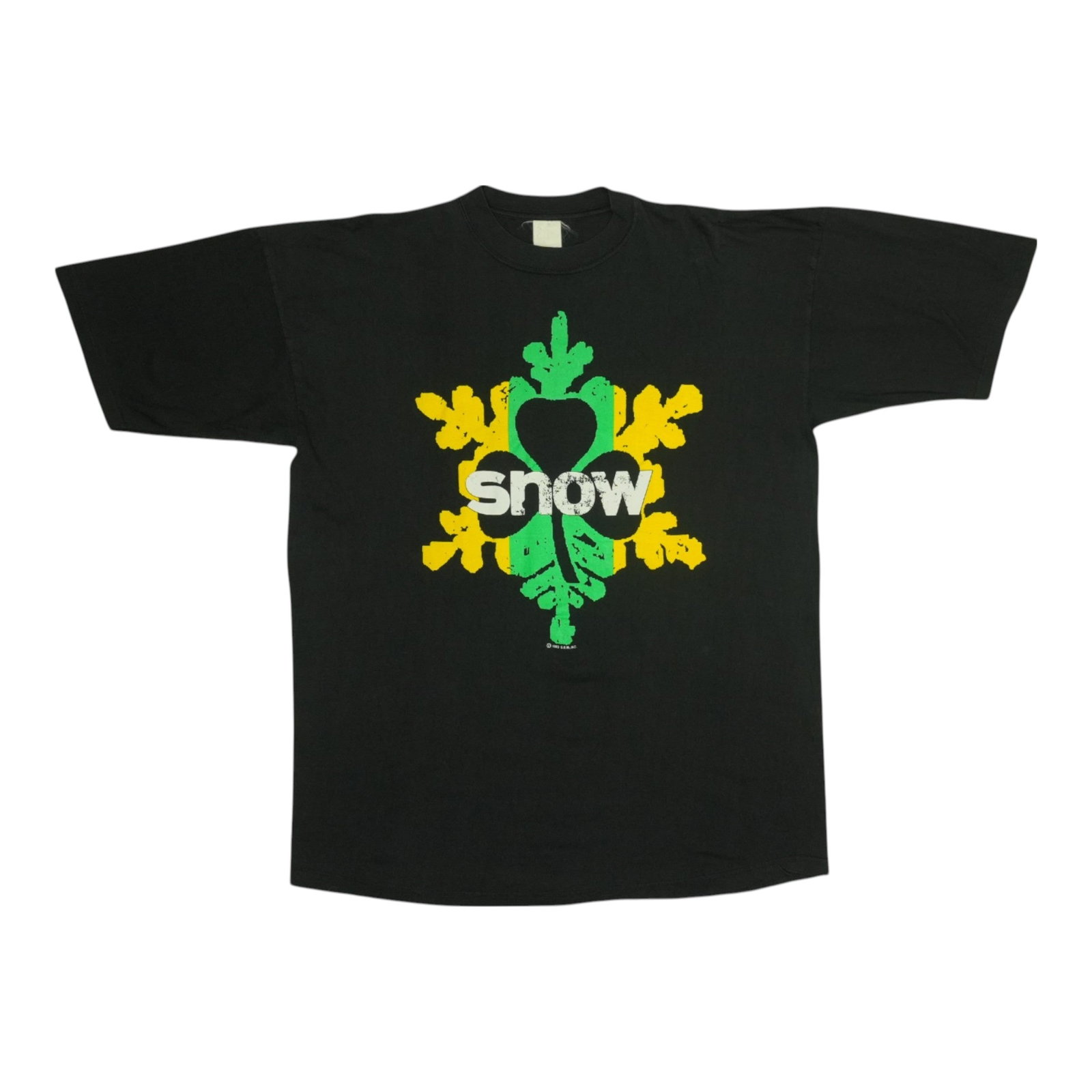 Vintage 1993 Snow 12 Inches Black Cotton T-Shirt (1 of 5)
