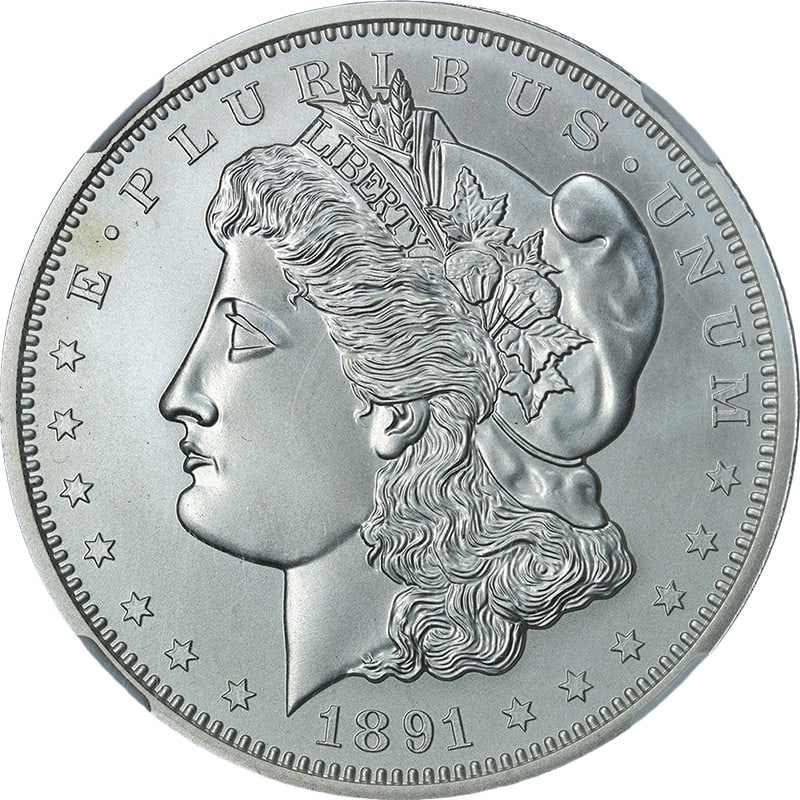 NGC MS70 Early Releases 2023 Fiji Silver Dollar Morgan 1891-CC 1 Oz: NGC MS70 Early Releases 2023 Fiji Silver Dollar Morgan 1891-CC 1 Oz Original 2023 Fiji 1 ounce silver $1 Morgan "1891-CC" coin graded NGC MS70 Early Releases. This uncirculated coin is struck in .999 