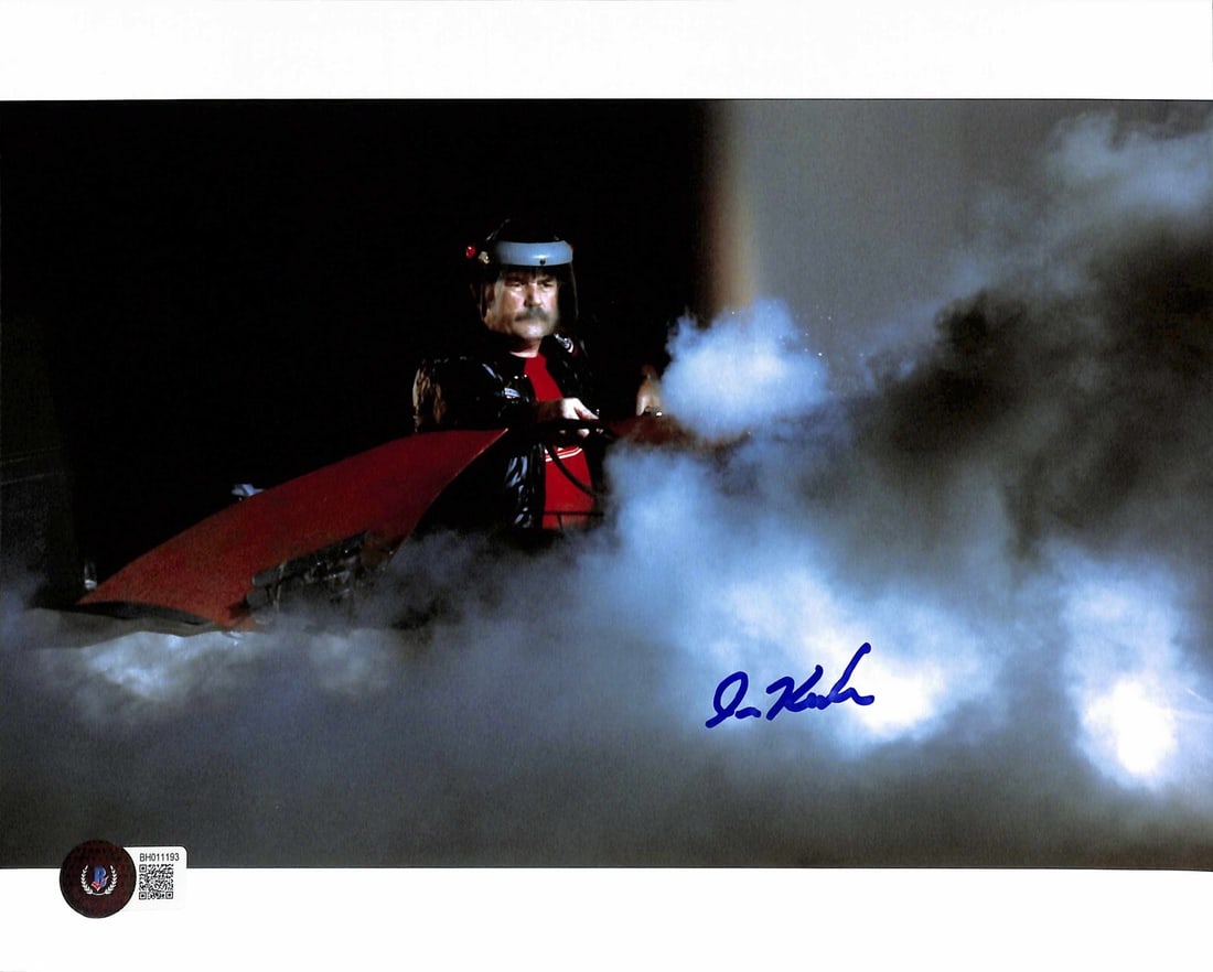 Ira Keeler Autographed 8x10 Photo Star Wars ROTJ Beckett Certified: Ira Keeler Autographed 8x10 Photo Star Wars ROTJ Beckett Certified This is an original 8x10 color photograph signed by Ira Keeler, the ILM model maker renowned for his work on various ships in Star Wa