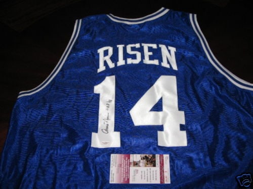 Boston Celtics Arnie Risen Signed Basketball Jersey with JSA COA: Boston Celtics Arnie Risen Signed Basketball Jersey with JSA COA This is a pre-owned basketball jersey signed by Arnie Risen. The jersey is an original item and represents Risen's association with the