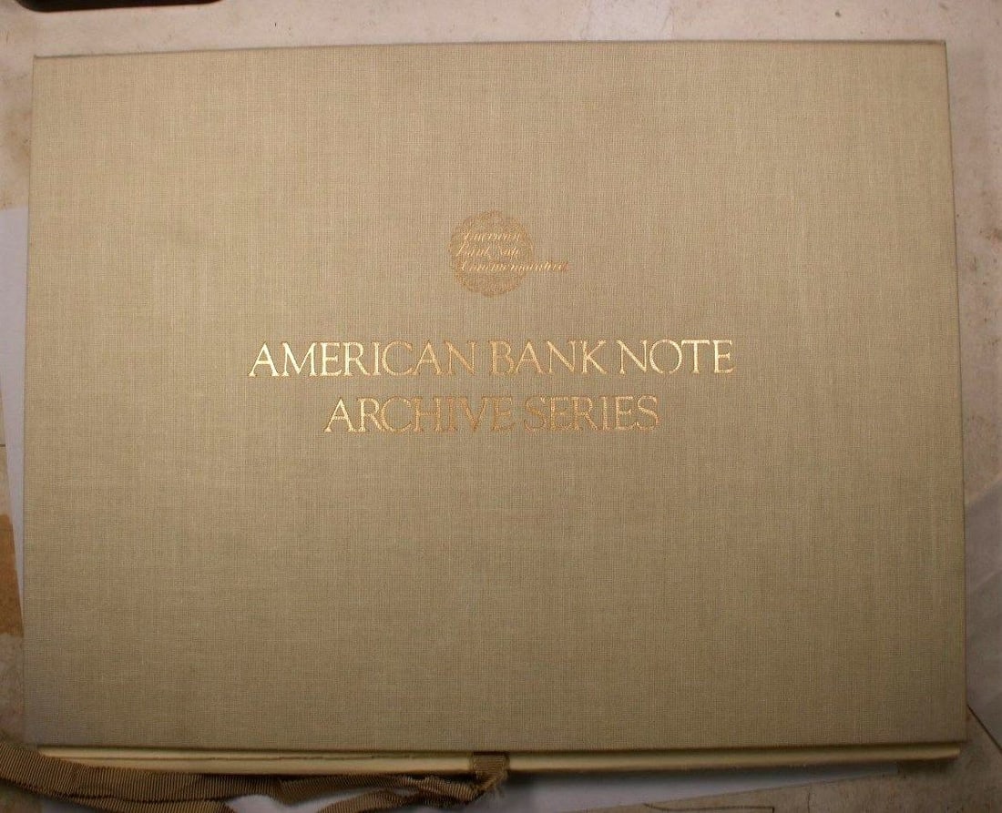Volume 4 Limited Edition 1990 American Banknote Company Archive Series: Volume 4 Limited Edition 1990 American Banknote Company Archive Series This is the American Banknote Company Archive Series 1990 Limited Edition Volume 4. The item originates from the United States an