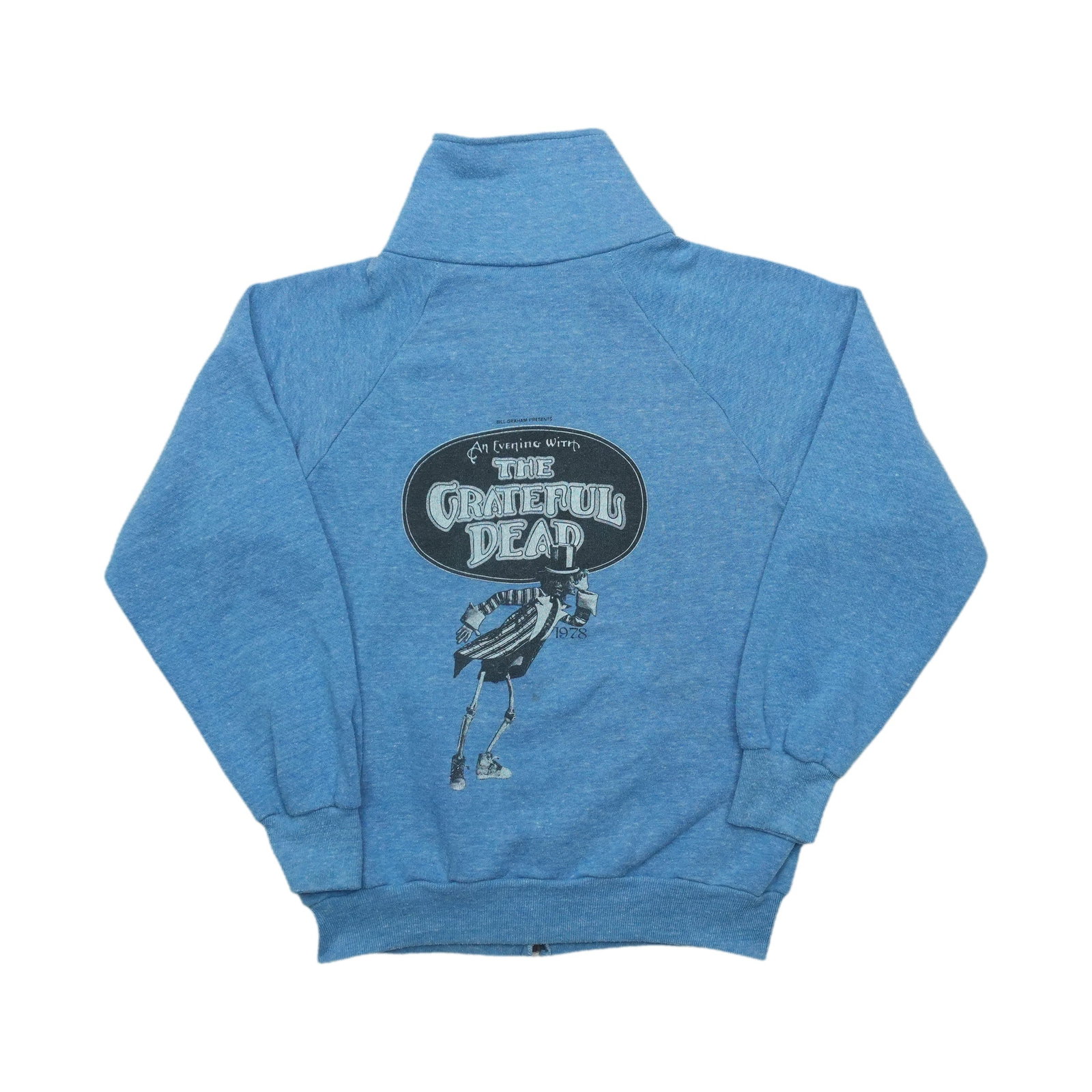 Blue 1978 Grateful Dead track jacket Small (1 of 5)
