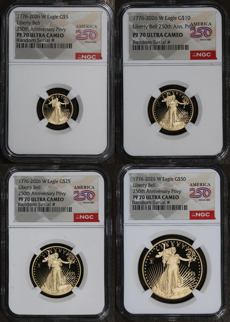 NGC PR70 2026 W Proof American Gold Eagle 1 oz (1 of 2)