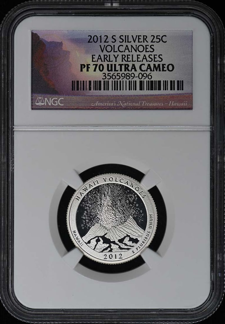 2012-S NGC PR70DCAM Silver Washington Quarter 5 Coin Set: 2012-S NGC PR70DCAM Silver Washington Quarter 5 Coin Set This 2012-S Silver 5 Coin Set features Washington Quarters, each graded PR70 Deep Cameo (DCAM) by NGC. The coins are uncirculated proof strikes