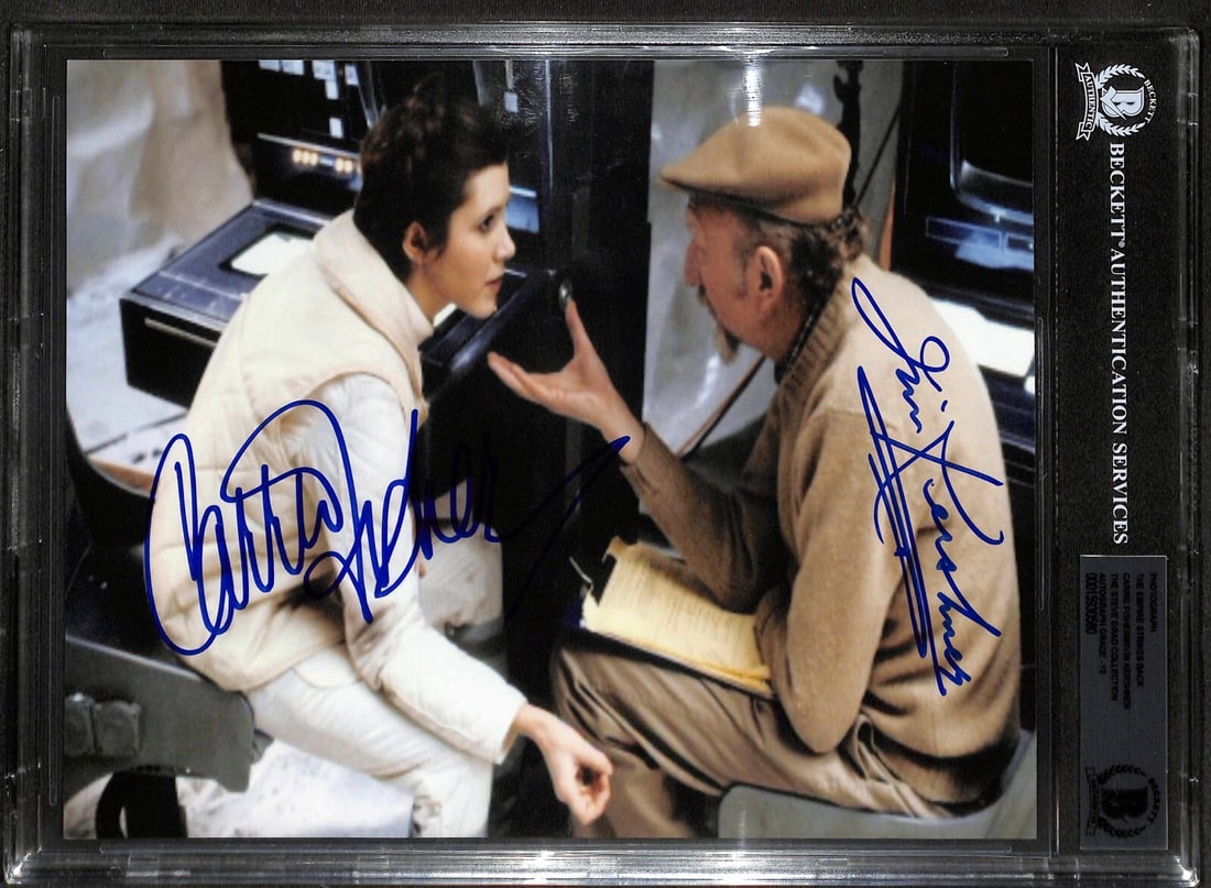 Beckett 8x10 Star Wars Empire Strikes Back dual-signed photo (1 of 1)