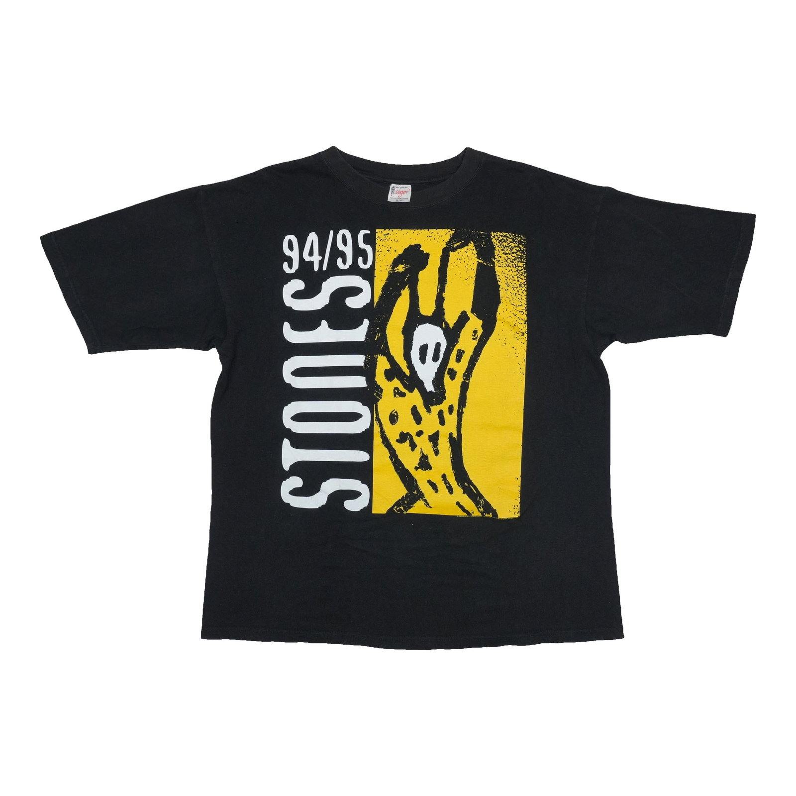 Black 1994 Rolling Stones Voodoo Lounge cotton tour T-shirt XL: Black 1994 Rolling Stones Voodoo Lounge cotton tour T-shirt XL Original vintage 1994 Rolling Stones Voodoo Lounge Tour shirt in black. This true vintage shirt is from the 1990s, made of 100% cotton, a