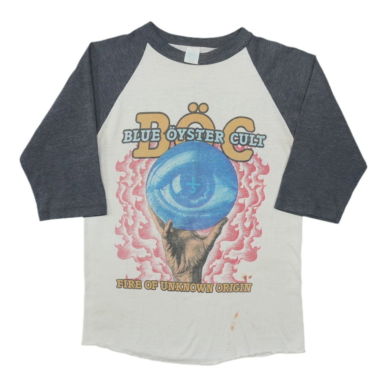 Vintage 1981 Blue Oyster Cult Fire Of Unknown Origin shirt (1 of 8)