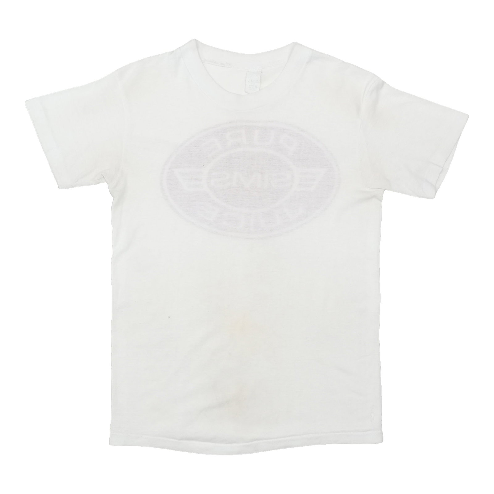 Vintage 1970s Sims Pure Juice white cotton skateboard T-shirt (1 of 11)