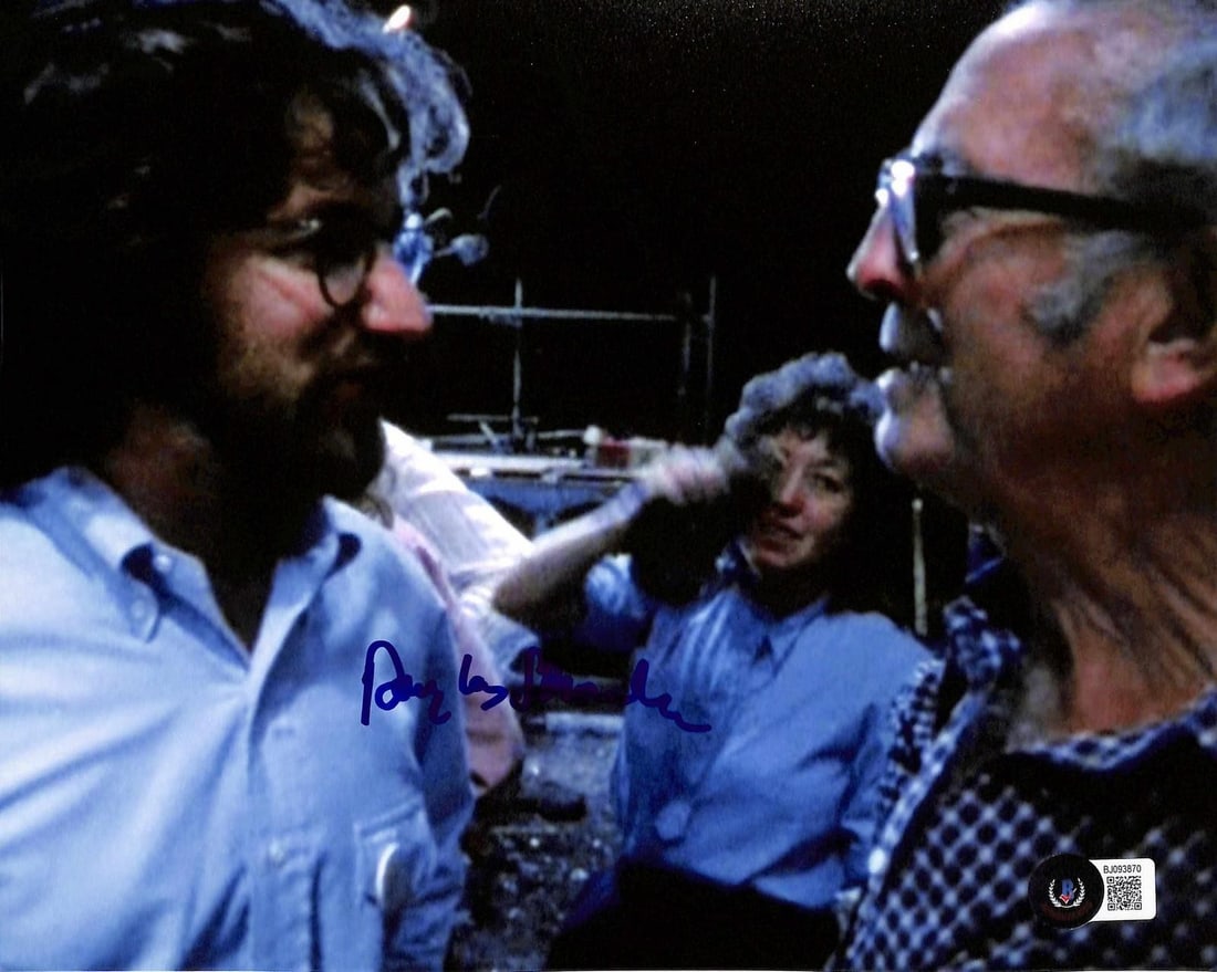 Beckett Authenticated Douglas Slocombe Indiana Jones 8x10 Behind Scenes Photo (1 of 1)