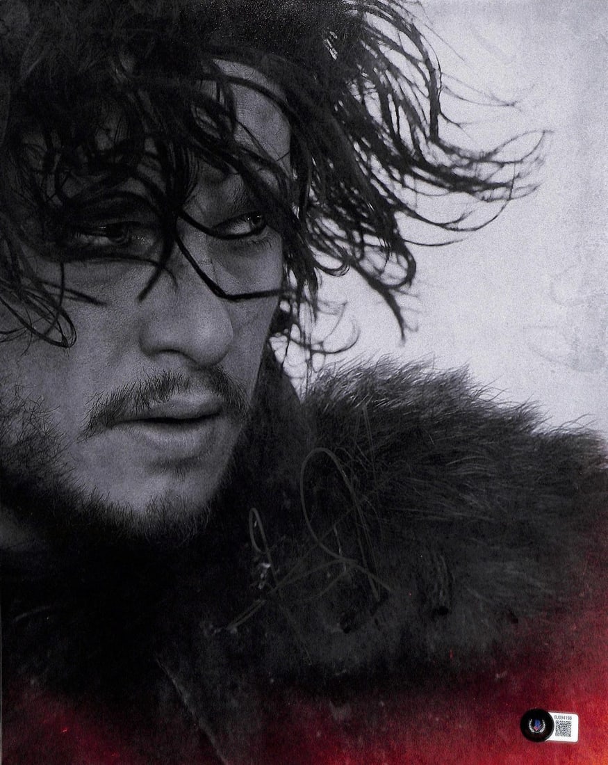 11x14 Beckett authenticated Kit Harington signed Game of Thrones photo (1 of 1)