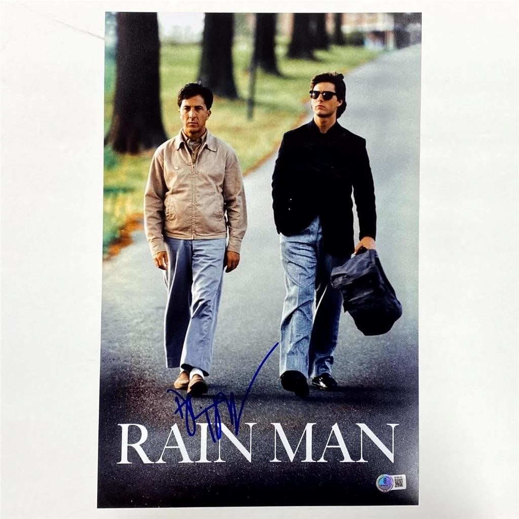 Rain Man 11x17 Photograph Signed by Dustin Hoffman Beckett Authenticated (1 of 3)