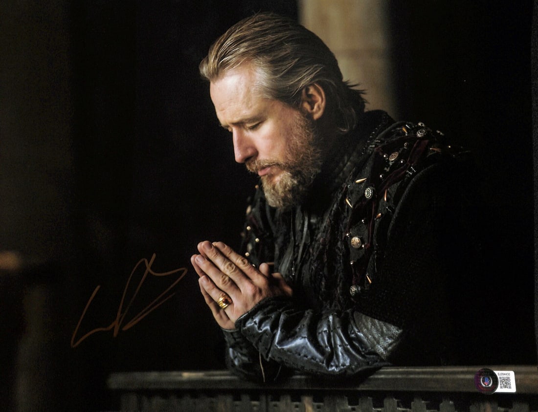Linus Roache Signed 11x14 Vikings Photo Beckett Certified (1 of 1)