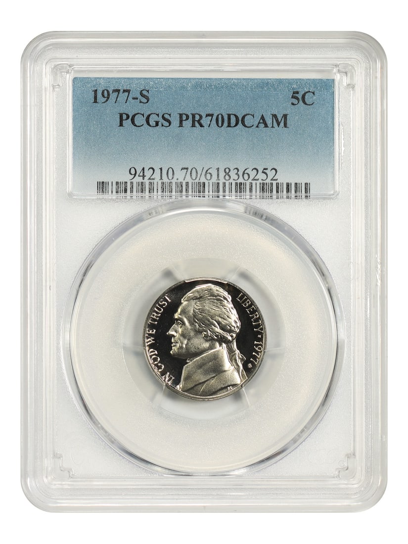 Jefferson Nickel 1977-S 5C PCGS PR70DCAM (1 of 4)