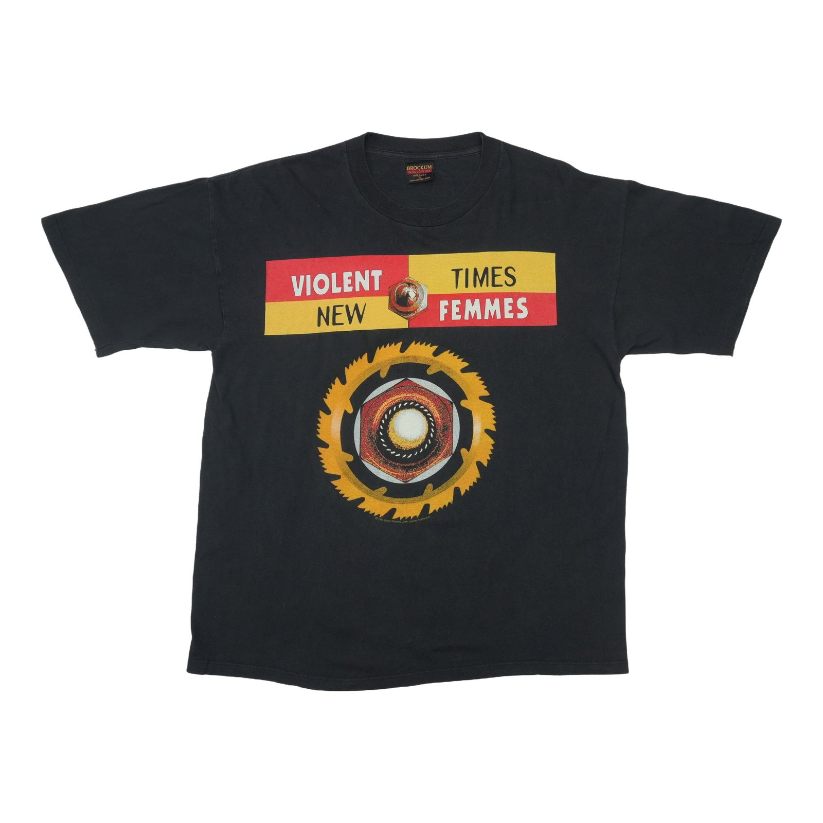 Vintage 1994 Violent Femmes tour tee black XL (1 of 5)