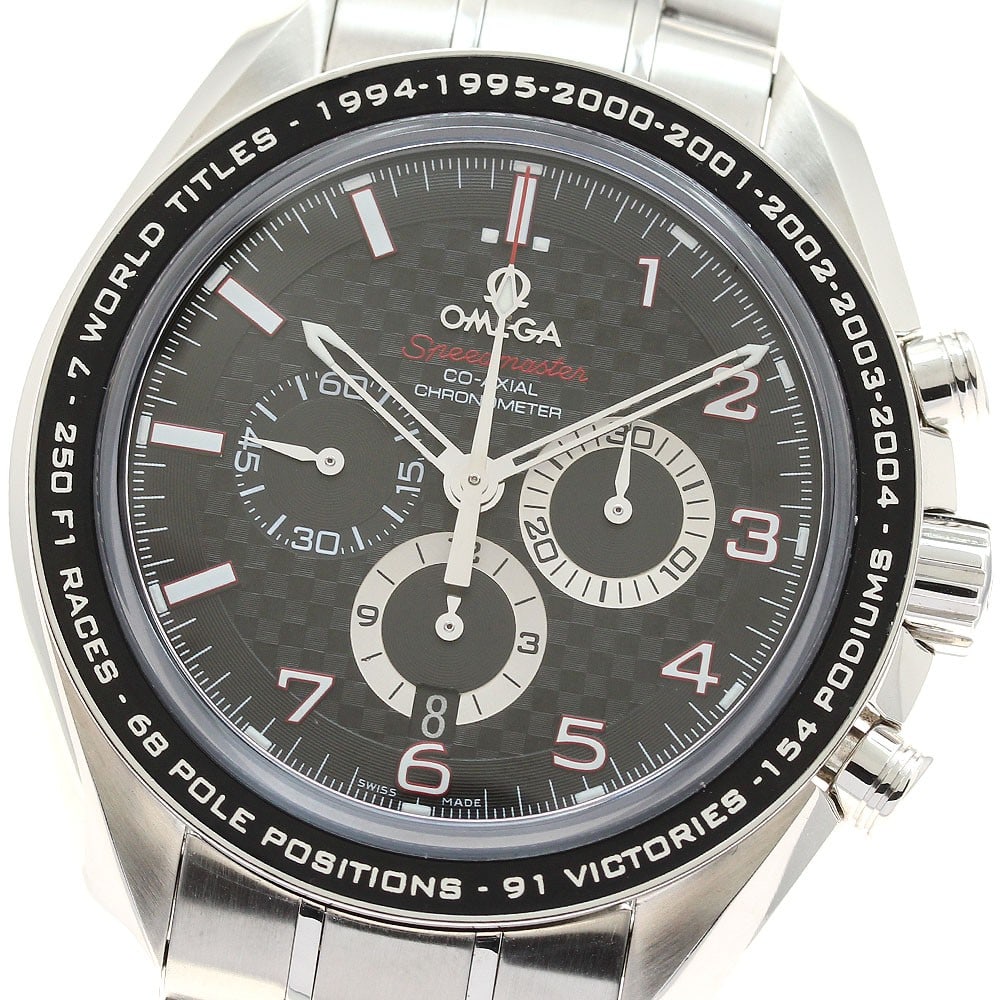 OMEGA Speedmaster Racing Schumacher Model 321.30.44.50.01.001 Mens Wristwatch (1 of 6)