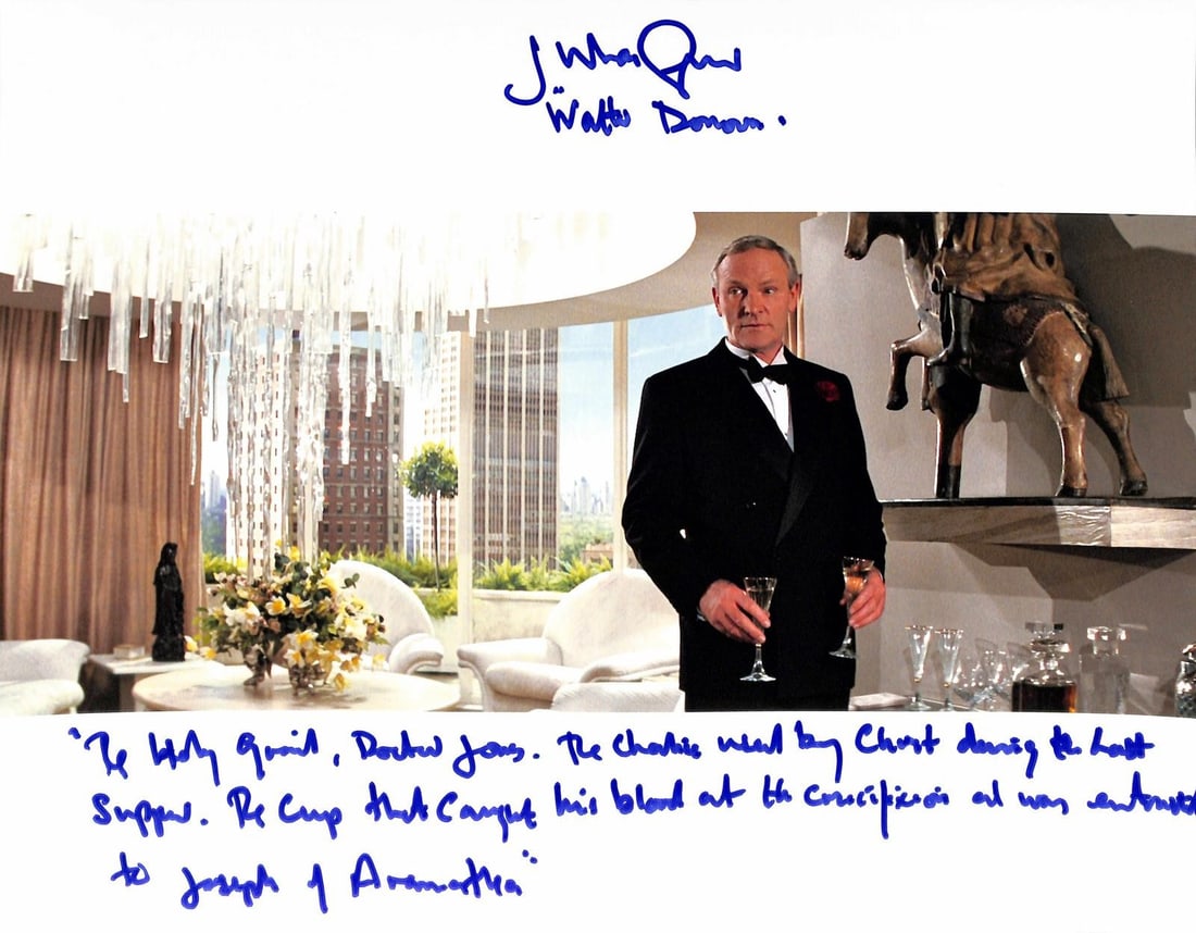 11x14 Indiana Jones Last Crusade photo signed by Julian Glover BAS (1 of 1)
