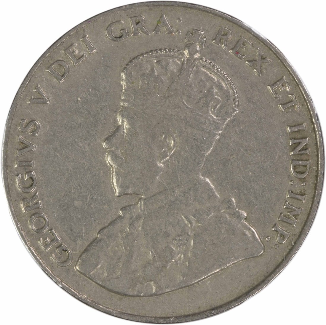 Canada 1925 KM29 5 Cents VF Uncertified Coin (1 of 2)