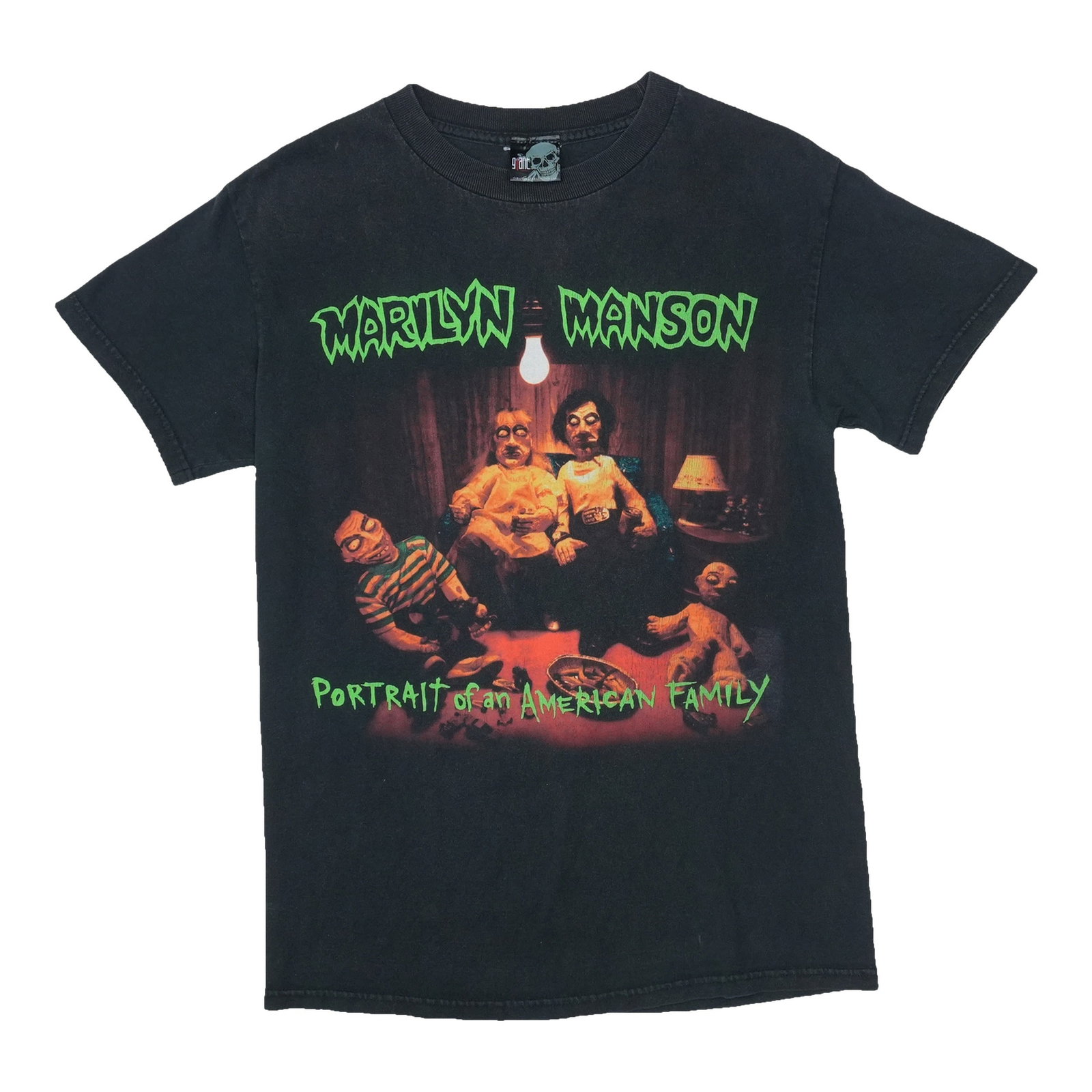 Marilyn Manson Portrait of an American Family 2000s Black Cotton Shirt (1 of 5)