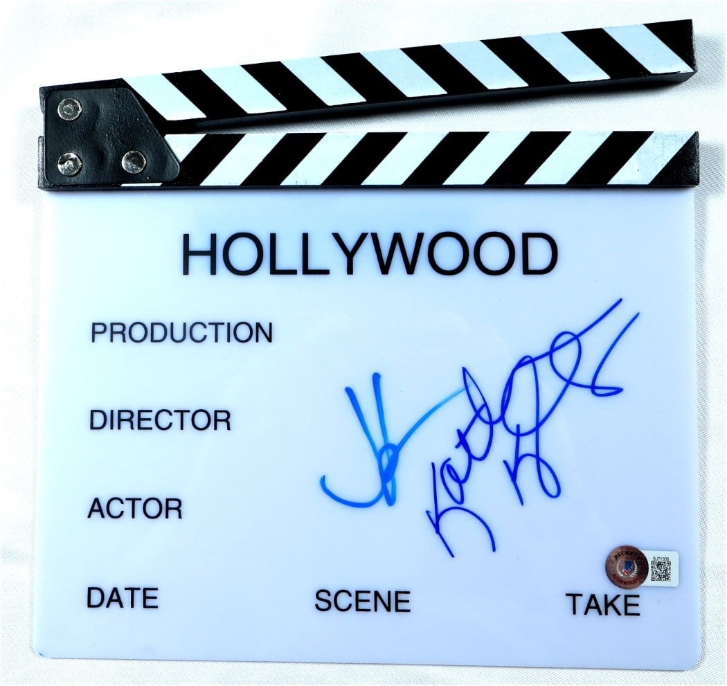 Star Wars Movie Clapper Signed by J.J. Abrams and Kathleen Kennedy BAS Authenticated (1 of 3)