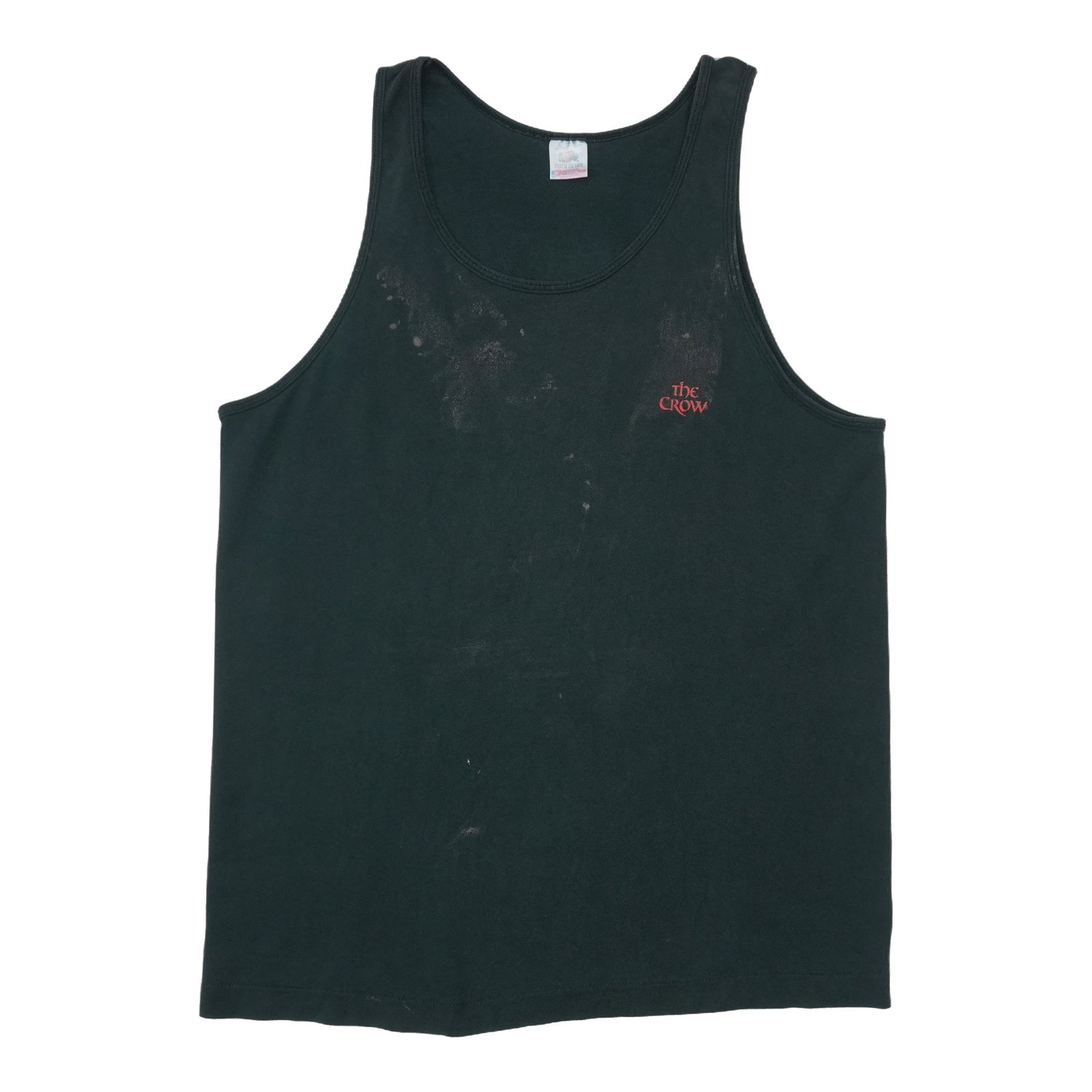 Vintage 1994 The Crow Black Cotton Tank Top: Vintage 1994 The Crow Black Cotton Tank Top This is an original vintage 1994 The Crow movie tank top. It is a true vintage item from the 1990s, not a modern reproduction. The tank top is made of 100% 