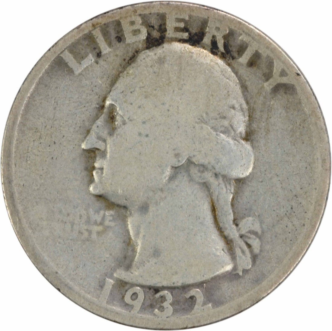 1932-D Washington Silver Quarter 90% Silver G Uncertified: 1932-D Washington Silver Quarter 90% Silver G Uncertified This 1932-D Washington Silver Quarter is a historic coin from the United States, minted in Denver. It features the iconic design by John Flana