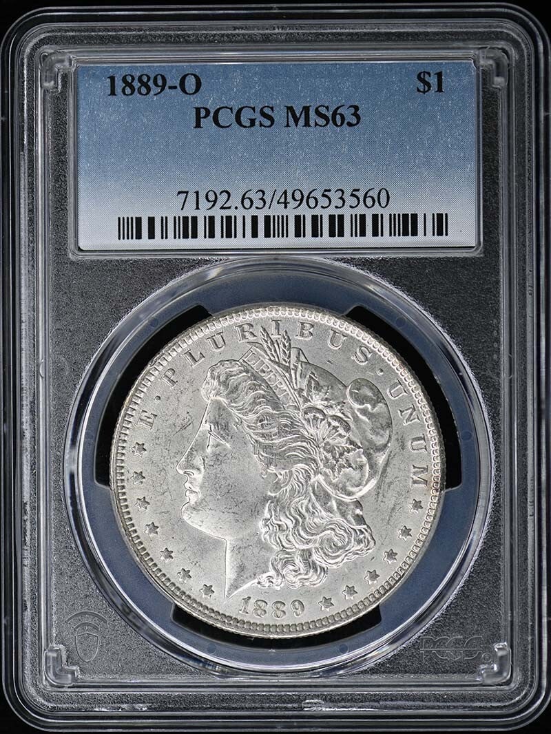 1889-O Morgan Dollar PCGS MS63 Uncirculated Coin (1 of 4)