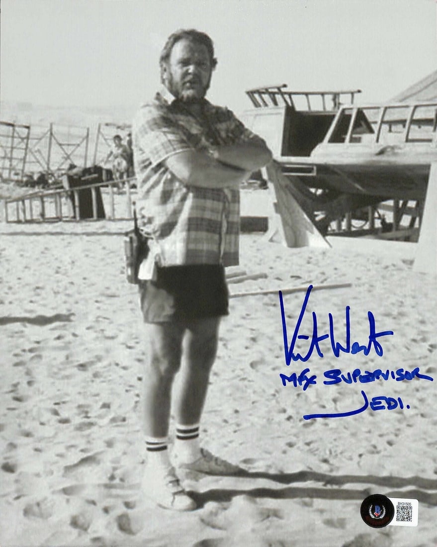 Autographed Kit West 8x10 Photo Star Wars ROTJ Beckett Certified (1 of 1)