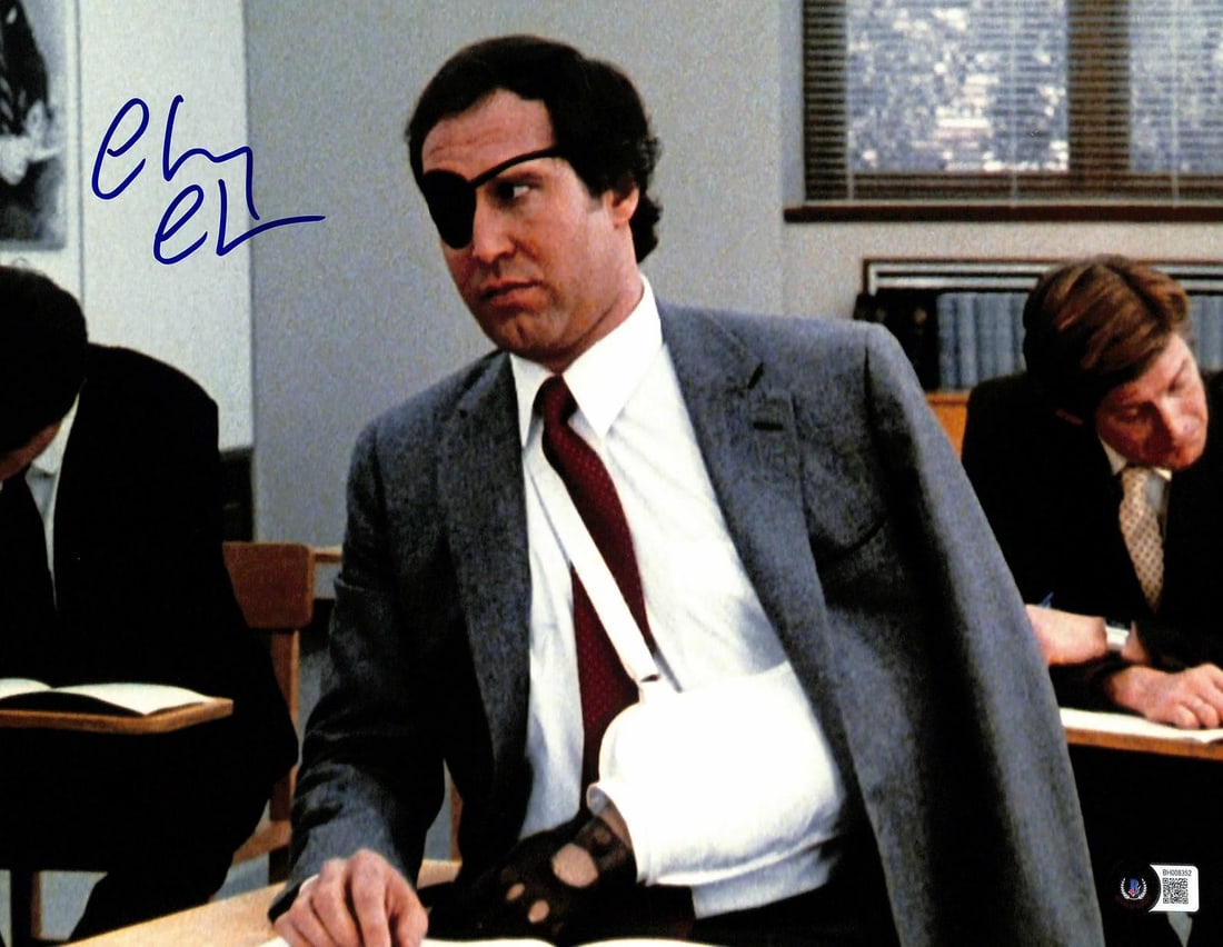 Chevy Chase autographed 11x14 photo Beckett authenticated (1 of 1)