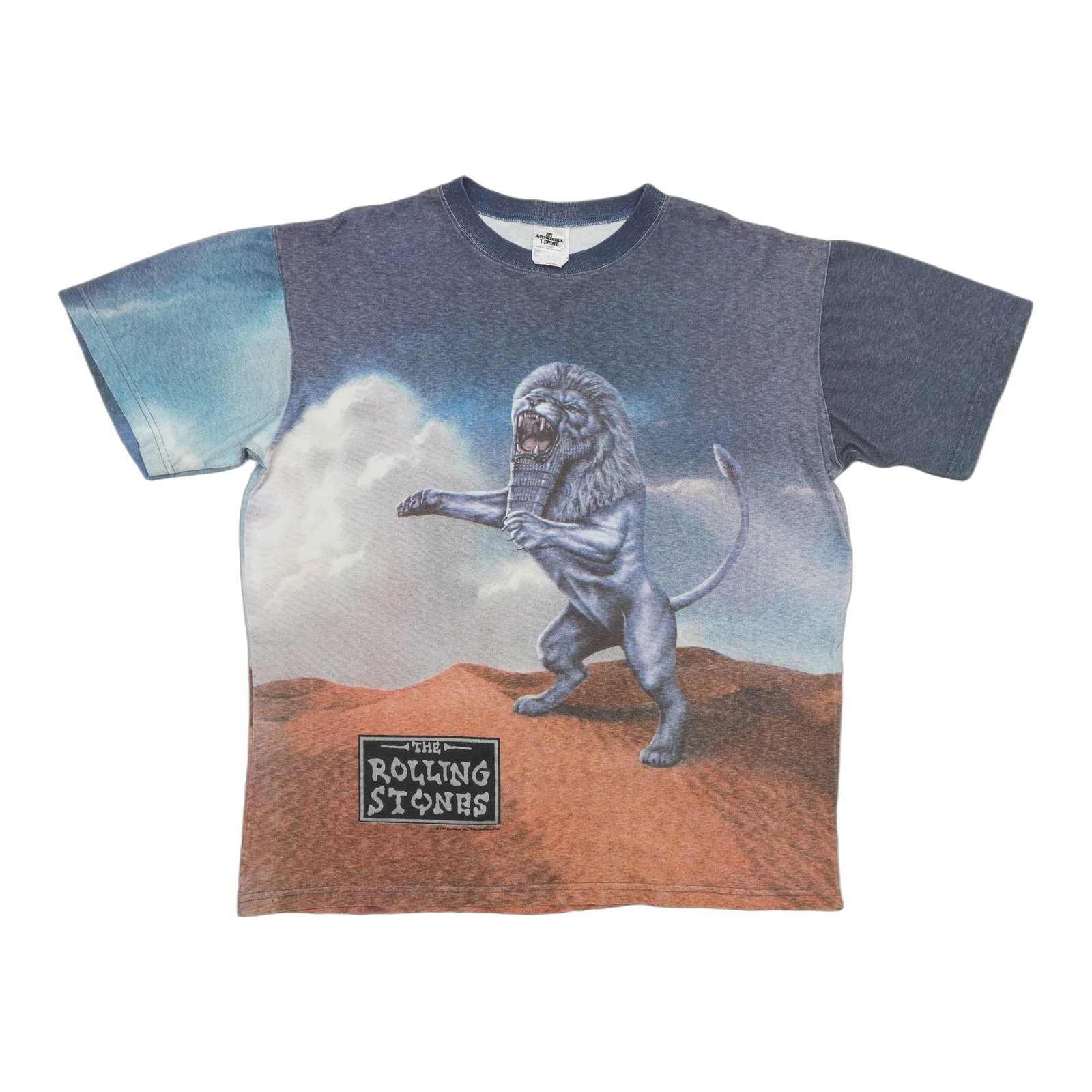Blue 1997 Rolling Stones Babylon Tour Cotton Tee (1 of 4)