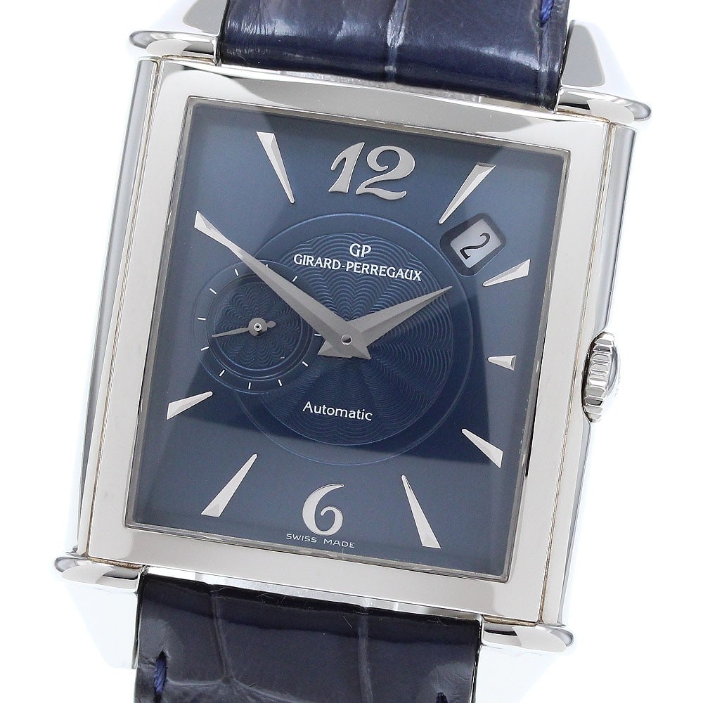 Girard Perregaux Vintage 1945 Limited Edition Automatic Men's Watch: Girard Perregaux Vintage 1945 Limited Edition Automatic Men's Watch This Girard Perregaux Vintage 1945 Tenshodo 135th Anniversary Limited Edition men's wristwatch is a Swiss-made timepiece featuring a