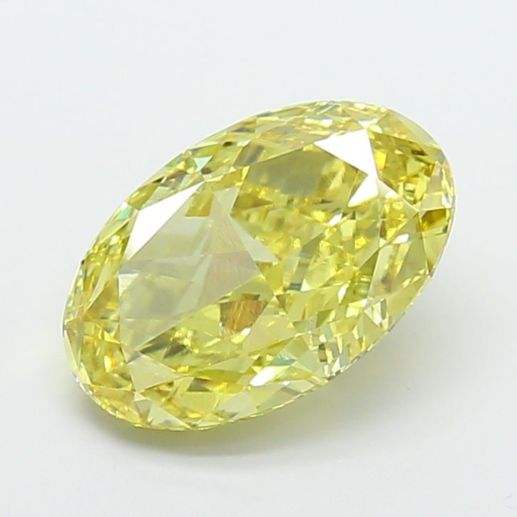 Loose Diamond - OVAL 5.03ct Fancy Intense Yellow VS1: Loose Diamond - OVAL 5.03ct Fancy Intense Yellow VS1 Source: This is a real non-mined Diamond that has been grown in a lab Shape: OVAL Carats: 5.03 Color: Fancy Intense Yellow Certification: IGI Video