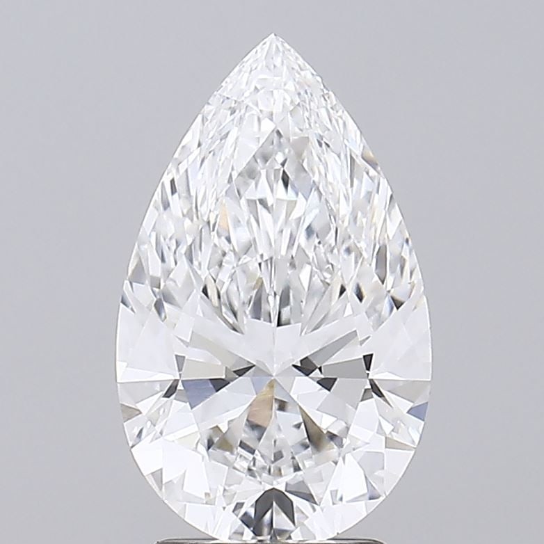 Loose Diamond - PEAR 2.71ct D VVS2: Loose Diamond - PEAR 2.71ct D VVS2 Source: This is a real non-mined Diamond that has been grown in a lab Shape: PEAR Carats: 2.71 Color: D Clarity: VVS2 Certification: GCAL Video: