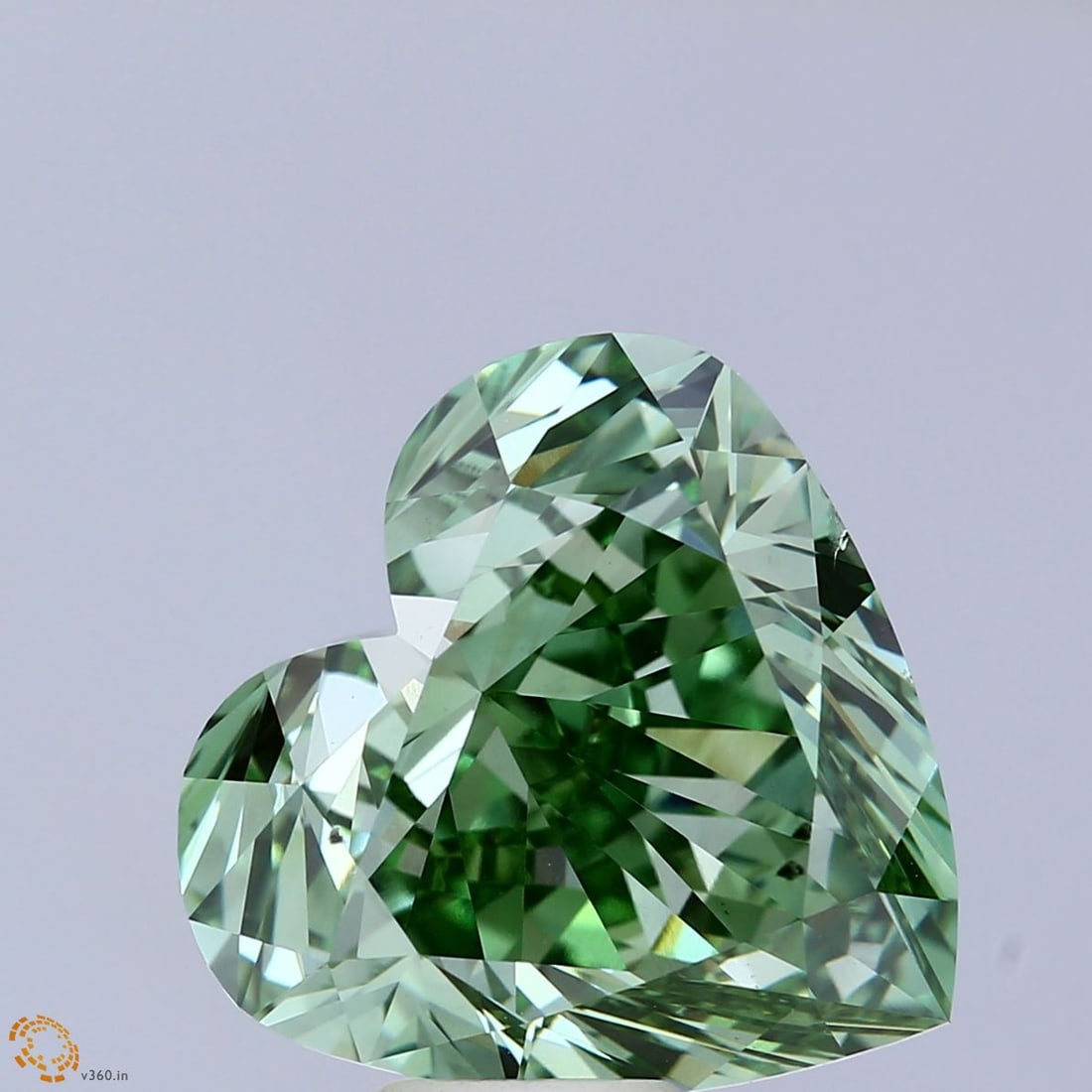 Loose Diamond - HEART 10.07ct Fancy Vivid Green VS2: Loose Diamond - HEART 10.07ct Fancy Vivid Green VS2 Source: This is a real non-mined Diamond that has been grown in a lab Shape: HEART Carats: 10.07 Color: Fancy Vivid Green Certification: IGI Video: