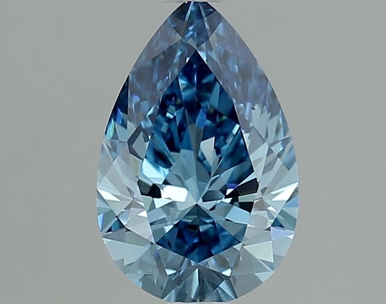 Loose Diamond - PEAR 1.52ct Fancy Vivid Blue VS2: Loose Diamond - PEAR 1.52ct Fancy Vivid Blue VS2 Source: This is a real non-mined Diamond that has been grown in a lab Shape: PEAR Carats: 1.52 Color: Fancy Vivid Blue Certification: IGI Video: Video