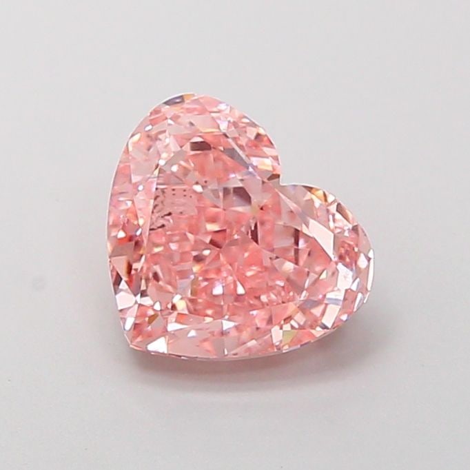 Loose Diamond - HEART 2.02ct Fancy Vivid Pink SI1: Loose Diamond - HEART 2.02ct Fancy Vivid Pink SI1 Source: This is a real non-mined Diamond that has been grown in a lab Shape: HEART Carats: 2.02 Color: Fancy Vivid Pink Certification: IGI Additional 