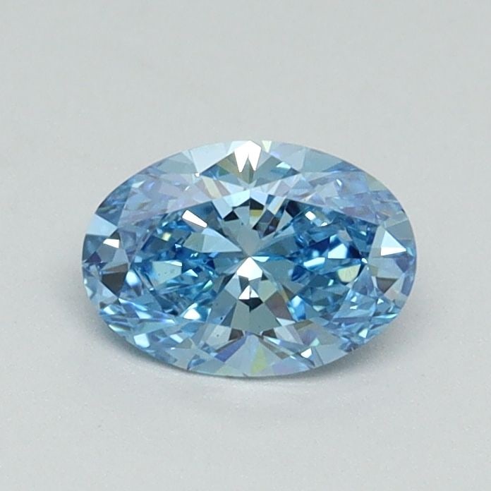 Loose Diamond - OVAL 0.51ct Fancy Vivid Blue VS1: Loose Diamond - OVAL 0.51ct Fancy Vivid Blue VS1 Source: This is a real non-mined Diamond that has been grown in a lab Shape: OVAL Carats: 0.51 Color: Fancy Vivid Blue Certification: IGI Video: