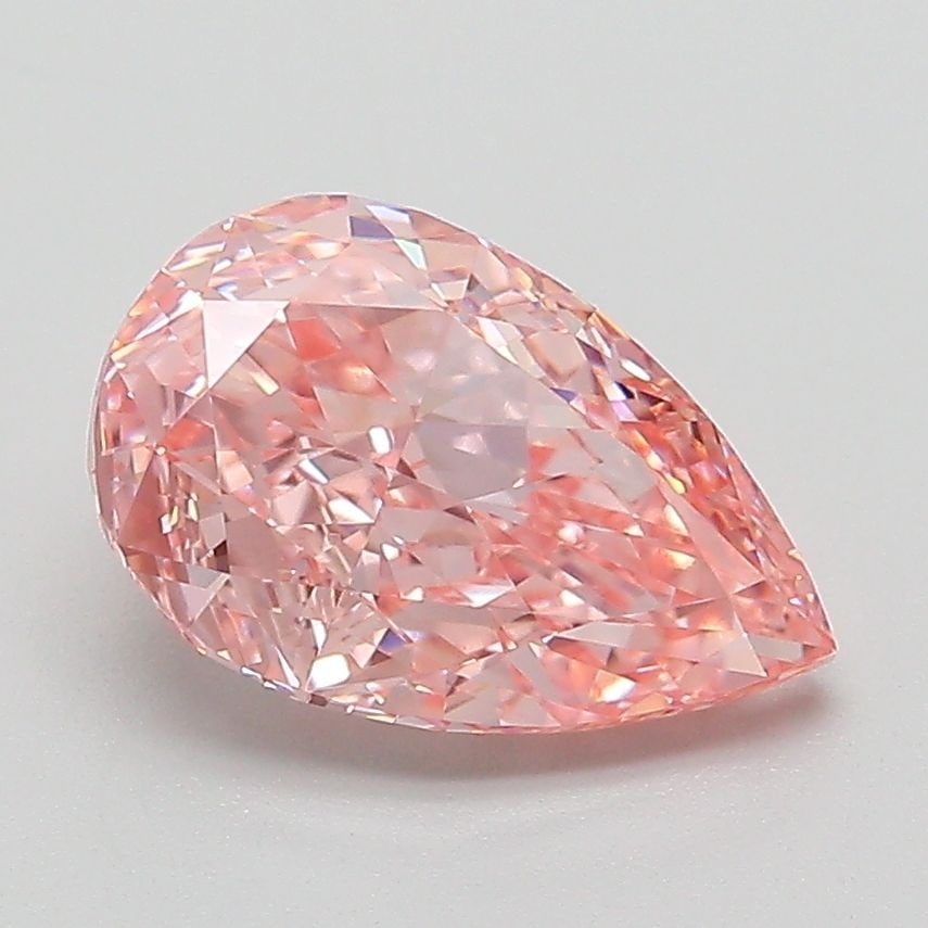 Loose Diamond - PEAR 2.04ct Fancy Vivid Pink VS1: Loose Diamond - PEAR 2.04ct Fancy Vivid Pink VS1 Source: This is a real non-mined Diamond that has been grown in a lab Shape: PEAR Carats: 2.04 Color: Fancy Vivid Pink Certification: IGI Video: Video