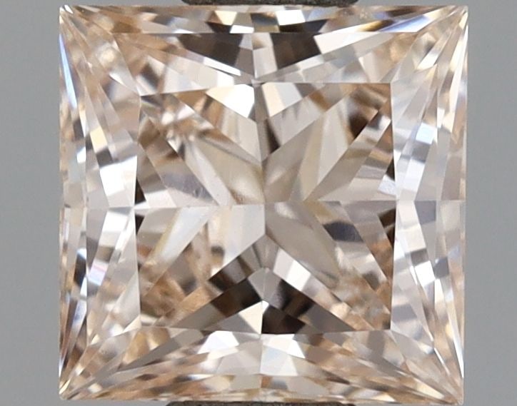 Loose Diamond - PRINCESS 1.05ct Fancy Brownish Pink VS1: Loose Diamond - PRINCESS 1.05ct Fancy Brownish Pink VS1 Source: This is a real non-mined Diamond that has been grown in a lab Shape: PRINCESS Carats: 1.05 Color: Fancy Brownish Pink Certification: IGI