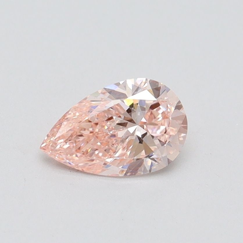 Loose Diamond - PEAR 0.5ct Fancy Pink VS1: Loose Diamond - PEAR 0.5ct Fancy Pink VS1 Source: This is a real non-mined Diamond that has been grown in a lab Shape: PEAR Carats: 0.5 Color: Fancy Pink Certification: IGI Video: