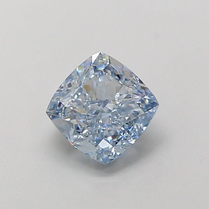 Loose Diamond - CUSHION MODIFIED 1.21ct Fancy Intense Blue VVS1: Loose Diamond - CUSHION MODIFIED 1.21ct Fancy Intense Blue VVS1 Source: This is a real non-mined Diamond that has been grown in a lab Shape: CUSHION MODIFIED Carats: 1.21 Color: Fancy Intense Blue Cer