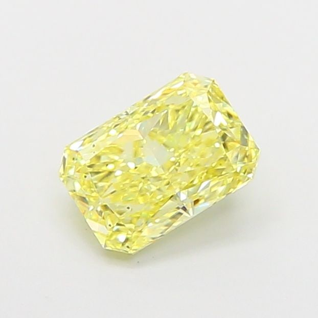 Loose Diamond - RADIANT 1.09ct Fancy Intense Yellow SI1: Loose Diamond - RADIANT 1.09ct Fancy Intense Yellow SI1 Source: This is a real non-mined Diamond that has been grown in a lab Shape: RADIANT Carats: 1.09 Color: Fancy Intense Yellow Certification: IGI