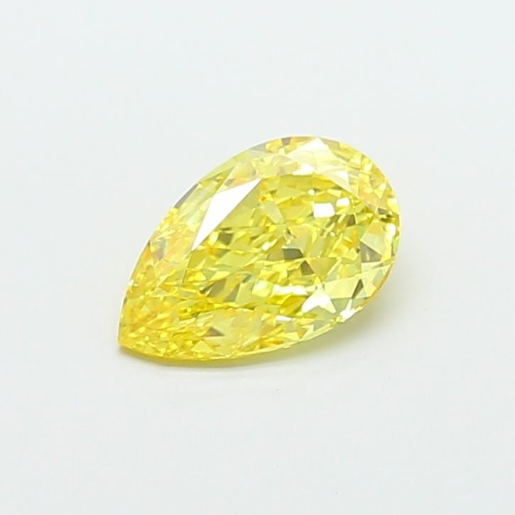 Loose Diamond - PEAR 1.27ct Fancy Vivid Yellow VVS2: Loose Diamond - PEAR 1.27ct Fancy Vivid Yellow VVS2 Source: This is a real non-mined Diamond that has been grown in a lab Shape: PEAR Carats: 1.27 Color: Fancy Vivid Yellow Certification: IGI Video: