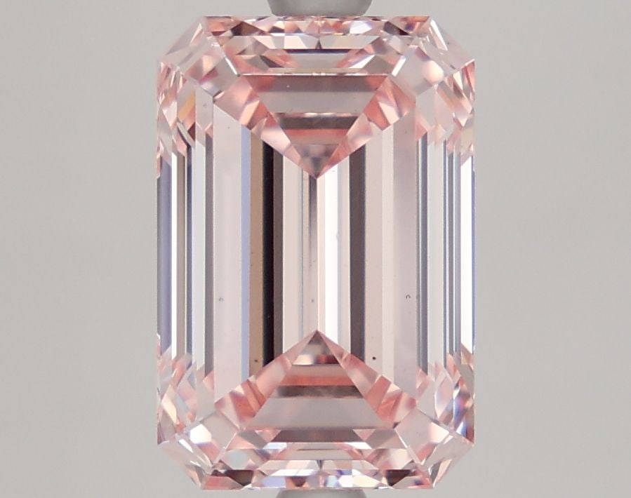 Loose Diamond - EMERALD 3.69ct Fancy Intense Pink VS1: Loose Diamond - EMERALD 3.69ct Fancy Intense Pink VS1 Source: This is a real non-mined Diamond that has been grown in a lab Shape: EMERALD Carats: 3.69 Color: Fancy Intense Pink Certification: IGI Vid
