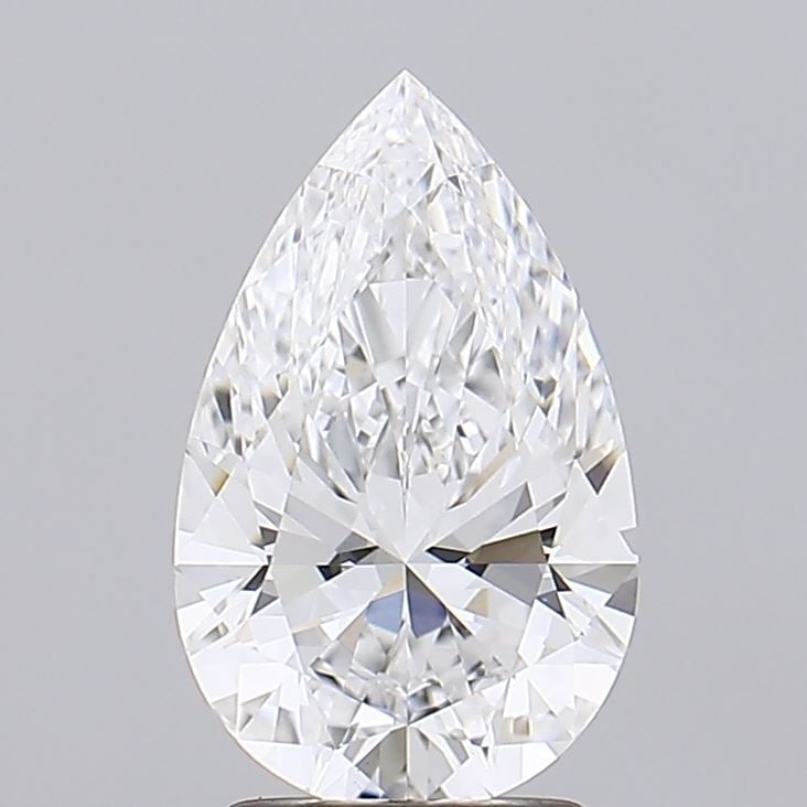 Loose Diamond - PEAR 2.29ct D VVS2: Loose Diamond - PEAR 2.29ct D VVS2 Source: This is a real non-mined Diamond that has been grown in a lab Shape: PEAR Carats: 2.29 Color: D Clarity: VVS2 Certification: GCAL Video: