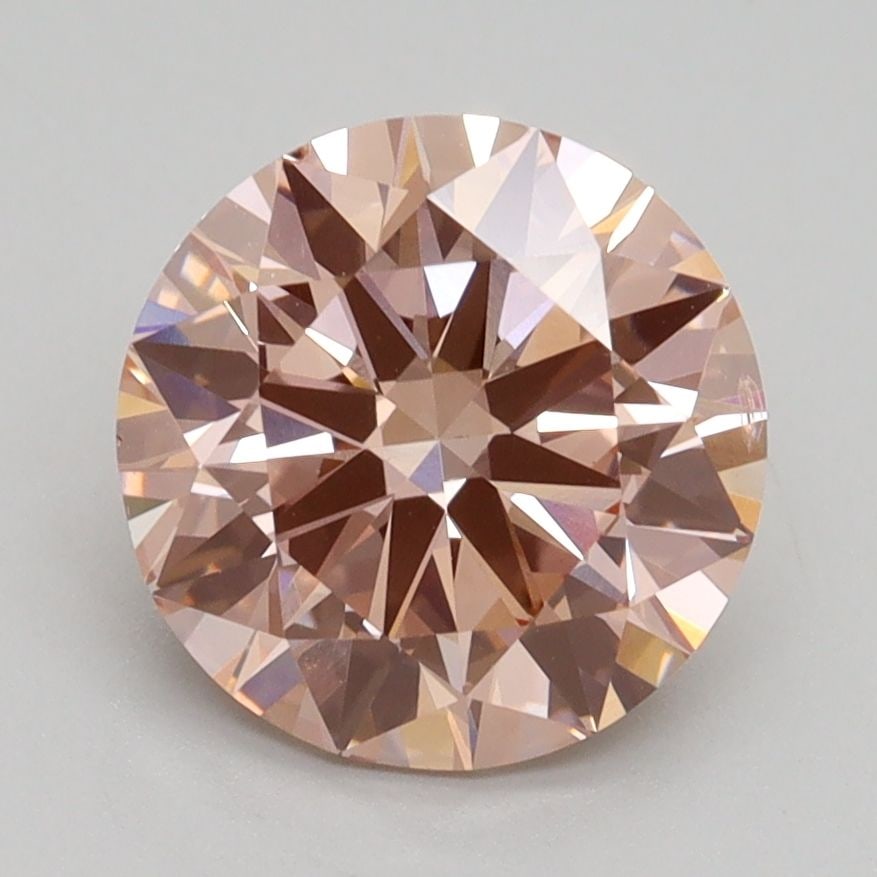 Ideal Loose Diamond - ROUND 2.5ct Fancy Intense Pink VS2: Ideal Loose Diamond - ROUND 2.5ct Fancy Intense Pink VS2 Source: This is a real non-mined Diamond that has been grown in a lab Shape: ROUND Carats: 2.5 Color: Fancy Intense Pink Certification: IGI Vid