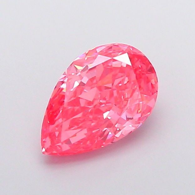 Loose Diamond - PEAR 1.62ct Fancy Vivid Pink VVS2: Loose Diamond - PEAR 1.62ct Fancy Vivid Pink VVS2 Source: This is a real non-mined Diamond that has been grown in a lab Shape: PEAR Carats: 1.62 Color: Fancy Vivid Pink Certification: IGI Video: