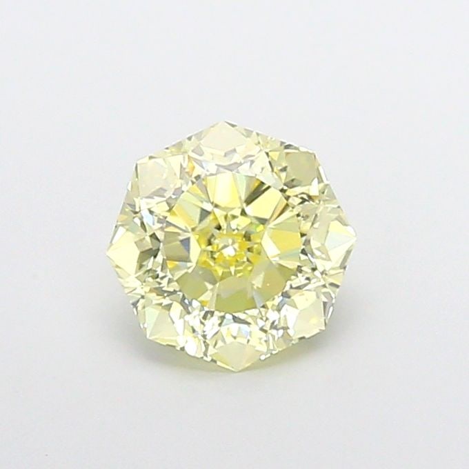 Loose Diamond - OCTAGONAL 1.4ct Fancy Yellow VS1: Loose Diamond - OCTAGONAL 1.4ct Fancy Yellow VS1 Source: This is a real non-mined Diamond that has been grown in a lab Shape: OCTAGONAL Carats: 1.4 Color: Fancy Yellow Certification: IGI Video:
