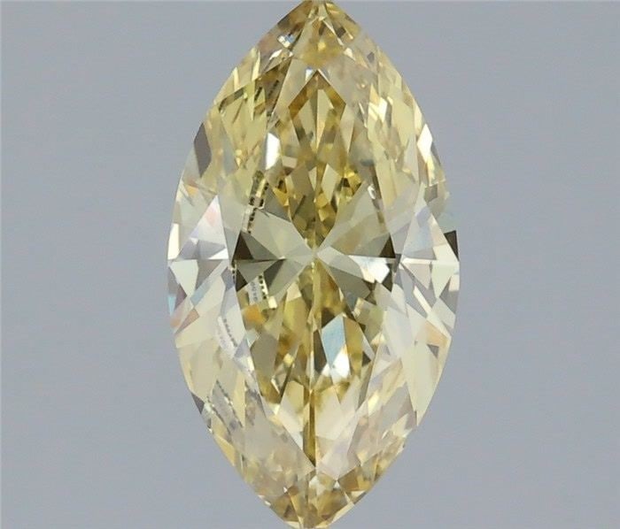Loose Diamond - MARQUISE 1.17ct Fancy Intense Yellow VVS2: Loose Diamond - MARQUISE 1.17ct Fancy Intense Yellow VVS2 Source: This is a real non-mined Diamond that has been grown in a lab Shape: MARQUISE Carats: 1.17 Color: Fancy Intense Yellow Certification: 