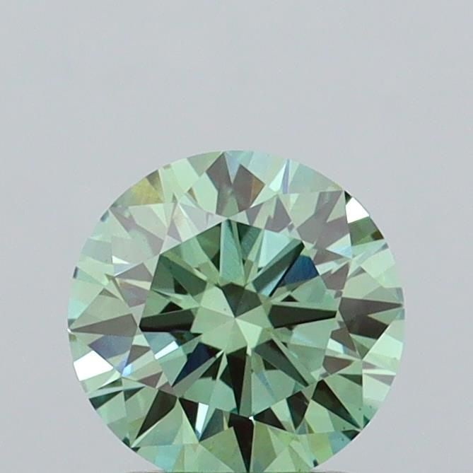 Ideal Loose Diamond - ROUND 1.5ct Fancy Vivid Green VS1: Ideal Loose Diamond - ROUND 1.5ct Fancy Vivid Green VS1 Source: This is a real non-mined Diamond that has been grown in a lab Shape: ROUND Carats: 1.5 Color: Fancy Vivid Green Certification: IGI Video